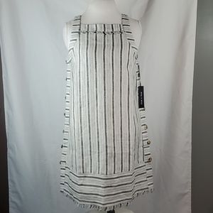 Doe & Rae black and white apron dress in a size Small